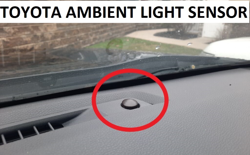 ambient light sensor for auto headlights